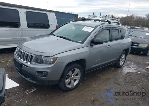 2015 Jeep Compass Sport from USA, damaged, VIN 1C4NJDBB7FD135390